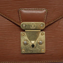 LOUIS VUITTON Epi Serie Dragonne Hand Bag Zipangu Gold M52618 LV Auth BA1587-17