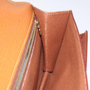 LOUIS VUITTON Epi Serie Dragonne Hand Bag Zipangu Gold M52618 LV Auth BA1587-19