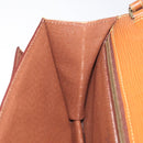 LOUIS VUITTON Epi Serie Dragonne Hand Bag Zipangu Gold M52618 LV Auth BA1587-20