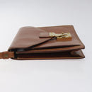 LOUIS VUITTON Epi Serie Dragonne Hand Bag Zipangu Gold M52618 LV Auth BA1587-4