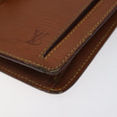 LOUIS VUITTON Epi Serie Dragonne Hand Bag Zipangu Gold M52618 LV Auth BA1587-7