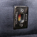 CHANEL Chain Shoulder Bag Denim Black Silver CC Auth BA15871SM-9