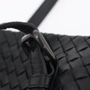Bottega Veneta INTRECCIATO Tote Bag Leather Black 270917 Auth BA15873-11