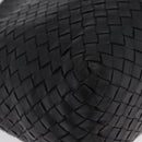 Bottega Veneta INTRECCIATO Tote Bag Leather Black 270917 Auth BA15873-13