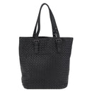 Bottega Veneta INTRECCIATO Tote Bag Leather Black 270917 Auth BA15873-3