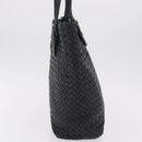 Bottega Veneta INTRECCIATO Tote Bag Leather Black 270917 Auth BA15873-4