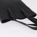 Bottega Veneta INTRECCIATO Tote Bag Leather Black 270917 Auth BA15873-6