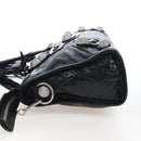Balenciaga Le City Small Hand Bag Leather 2way Black 866029 Auth BA15875SAM-4