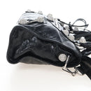 Balenciaga Le City Small Hand Bag Leather 2way Black 866029 Auth BA15875SAM-5