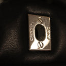 CHANEL Big Matelasse30 Chain Bag Lamb Skin Black Silver CC Auth BA15881SAM-9