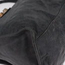 Balenciaga The Giant Part Time Bag Leather 2way Gray Silver 173082 Auth BA15890A-17