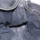 Balenciaga The Giant Part Time Bag Leather 2way Gray Silver 173082 Auth BA15890A-20