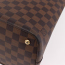 LOUIS VUITTON Damier Ebene Kensington Hand Bag N41435 LV Auth BA15892V-16
