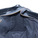 Balenciaga The City Graffiti Hand Bag Leather 2way Black 505550 Auth BA15893SAM-18