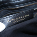 Balenciaga The City Graffiti Hand Bag Leather 2way Black 505550 Auth BA15893SAM-23