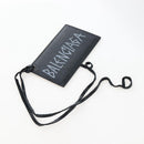 Balenciaga The City Graffiti Hand Bag Leather 2way Black 505550 Auth BA15893SAM-25