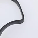Christian Dior Shoulder Bag Leather Black Silver Auth BA15898SAM-9
