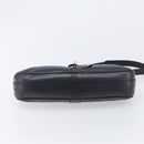 Christian Dior Shoulder Bag Leather Black Silver Auth BA15898SAM-5