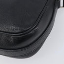 Christian Dior Shoulder Bag Leather Black Silver Auth BA15898SAM-18