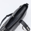Christian Dior Shoulder Bag Leather Black Silver Auth BA15898SAM-22
