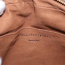 Stella McCartney Chain Shoulder Bag Leather Boa Brown Gold Auth BA15899A-21