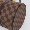 LOUIS VUITTON Damier Ebene Papillon 30 Hand Bag N51303 LV Auth BA15903V-16
