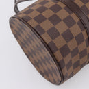 LOUIS VUITTON Damier Ebene Papillon 30 Hand Bag N51303 LV Auth BA15903V-17