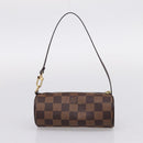LOUIS VUITTON Damier Ebene Papillon 30 Hand Bag N51303 LV Auth BA15903V-22