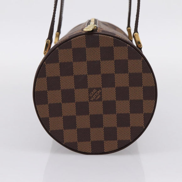 LOUIS VUITTON Damier Ebene Papillon 30 Hand Bag N51303 LV Auth BA15903V
