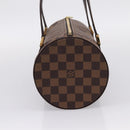 LOUIS VUITTON Damier Ebene Papillon 30 Hand Bag N51303 LV Auth BA15903V-4