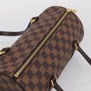 LOUIS VUITTON Damier Ebene Papillon 30 Hand Bag N51303 LV Auth BA15903V-6