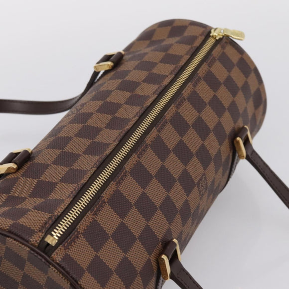 LOUIS VUITTON Damier Ebene Papillon 30 Hand Bag N51303 LV Auth BA15903V