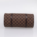 LOUIS VUITTON Damier Ebene Papillon 30 Hand Bag N51303 LV Auth BA15903V-5
