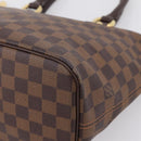 LOUIS VUITTON Damier Ebene Saleya PM Tote Bag N51183 LV Auth BA15905V-9