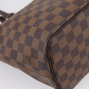 LOUIS VUITTON Damier Ebene Saleya PM Tote Bag N51183 LV Auth BA15905V-16