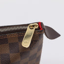 LOUIS VUITTON Damier Ebene Saleya PM Tote Bag N51183 LV Auth BA15905V-17