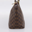 LOUIS VUITTON Damier Ebene Saleya PM Tote Bag N51183 LV Auth BA15905V-3