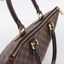 LOUIS VUITTON Damier Ebene Saleya PM Tote Bag N51183 LV Auth BA15905V-6