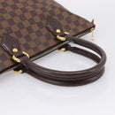 LOUIS VUITTON Damier Ebene Saleya PM Tote Bag N51183 LV Auth BA15905V-7