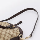 GUCCI GG Canvas Tote Bag 2way Beige Gold 247279 Auth BA15908V-15