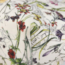 GUCCI Flora Tote Bag Canvas White 282439 Auth BA15910V-15