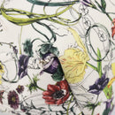 GUCCI Flora Tote Bag Canvas White 282439 Auth BA15910V-16