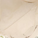 GUCCI Flora Tote Bag Canvas White 282439 Auth BA15910V-11