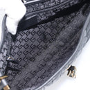 GUCCI Jackie Chain Shoulder Bag Leather Black Gold 001 4032 Auth BA15911M-10