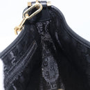 GUCCI Jackie Chain Shoulder Bag Leather Black Gold 001 4032 Auth BA15911M-20