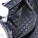 GUCCI Jackie Chain Shoulder Bag Leather Black Gold 001 4032 Auth BA15911M-23