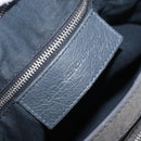 Balenciaga Giant Town Hand Bag Leather 2way Gray Silver 285434 Auth BA15913V-19