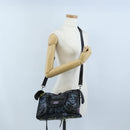 Balenciaga Classic City Graffiti Bag Leather 2way Black 431621 Auth BA15914M-29