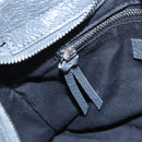 Balenciaga Classic Mini City Bag Leather 2way Gray Silver 300295 Auth BA15915M-25