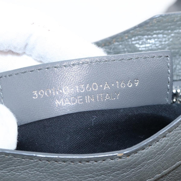 Balenciaga Classic Metal Edge City Mini Leather 2way Gray 390160 Auth BA15916M